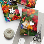 Flower Gift Wrap Papers
