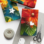 Flower Gift Wrap Papers