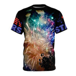 Fireworks T Unisex Cut & Sew Tee (AOP)