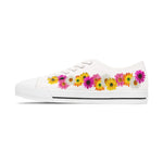 Daisy Flower Chain Women's Low Top Sneakers