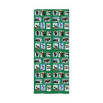 Green Background American Wildlife Gift Wrap Papers