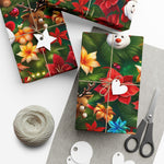 Teddy Bear & Flower Gift Wrap Papers