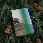 Green Background American Wildlife Gift Wrap Papers