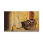 Old Cart Canvas Stretched, 0.75" Edge