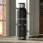 Hummingbird Soundwave Copper Vacuum Audio Bottle 22oz