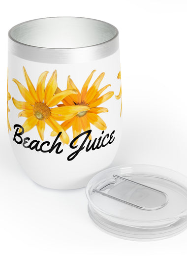 Beach Juice Chill Wine Tumbler