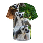 Lemur Unisex Cut & Sew Tee (AOP)