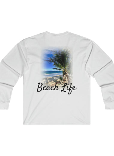 Beach Life Ultra Cotton Long Sleeve Tee