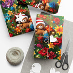 Teddy Bear Gift Wrap Papers