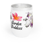 Garden Goddess Chill Wine Tumbler