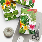 Custom Flower Gift Wrap Papers!
