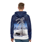 Winter Moose Men's Hoodie (AOP)