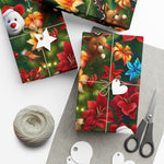 Teddy Bear & Flower Gift Wrap Papers