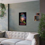 Love All Fireworks and Roses Satin Posters (210gsm)