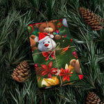 Teddy Bear & Flower Gift Wrap Papers