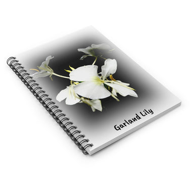 Garland Lily Spiral Notebook - Ruled Line