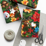 Teddy Bear & Flower Gift Wrap Papers