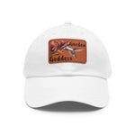 Hat for the Ladies with Leather Patch (Rectangle)