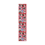 Red BackGround American Wildlife Gift Wrap Papers