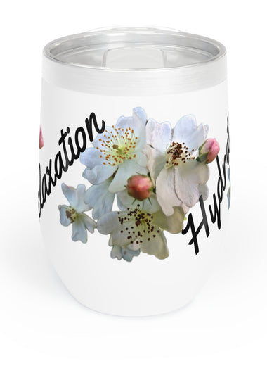 Relax Hydrate Chill Wine Tumbler