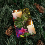 Flower and Candle Gift Wrap Papers