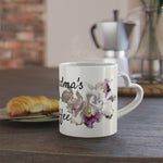Grandma's Coffee Heart-Shaped Mug
