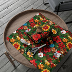 Teddy Bear & Flower Gift Wrap Papers