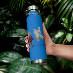 Flower Copper Vacuum Insulated Bottle, 22oz