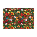 Teddy Bear & Flower Gift Wrap Papers