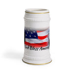God Bless America Beer Stein Mug