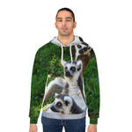 Lemur Unisex Pullover Hoodie (AOP)