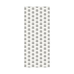Holiday Bells Black & White Gift Wrap Paper — Elegant Christmas Wrapping Sheets