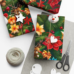 Teddy Bear & Flower Gift Wrap Papers