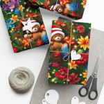 Teddy Bear Gift Wrap Papers