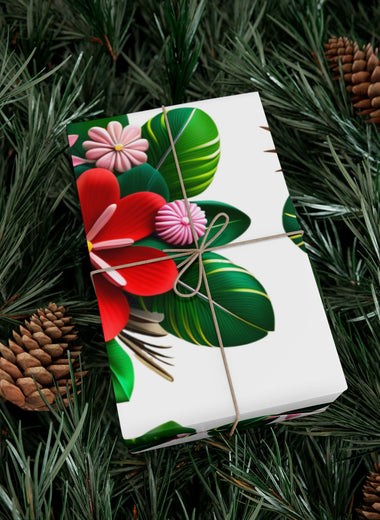 Flower Gift Wrap Papers