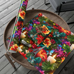 Flower and Candle Gift Wrap Papers