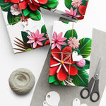 Flower Gift Wrap Papers